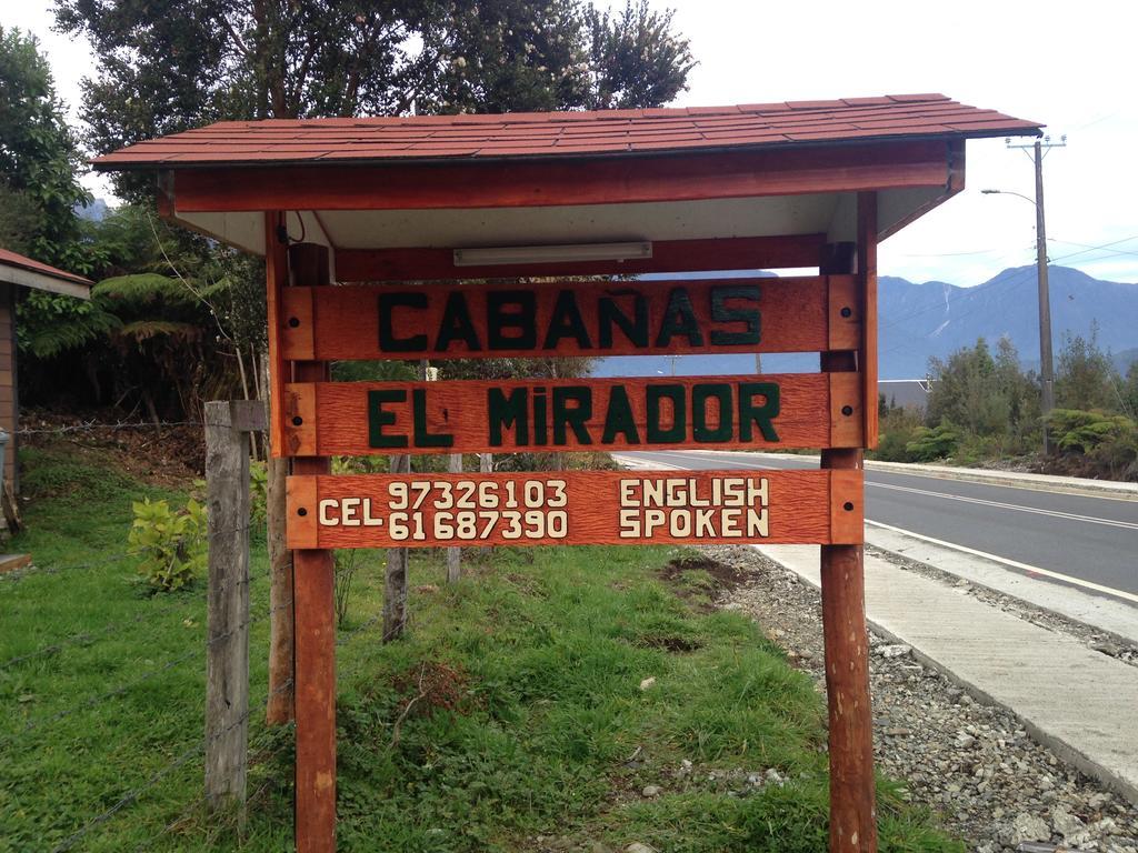 Cabañas El Mirador Hornopirén Exterior foto